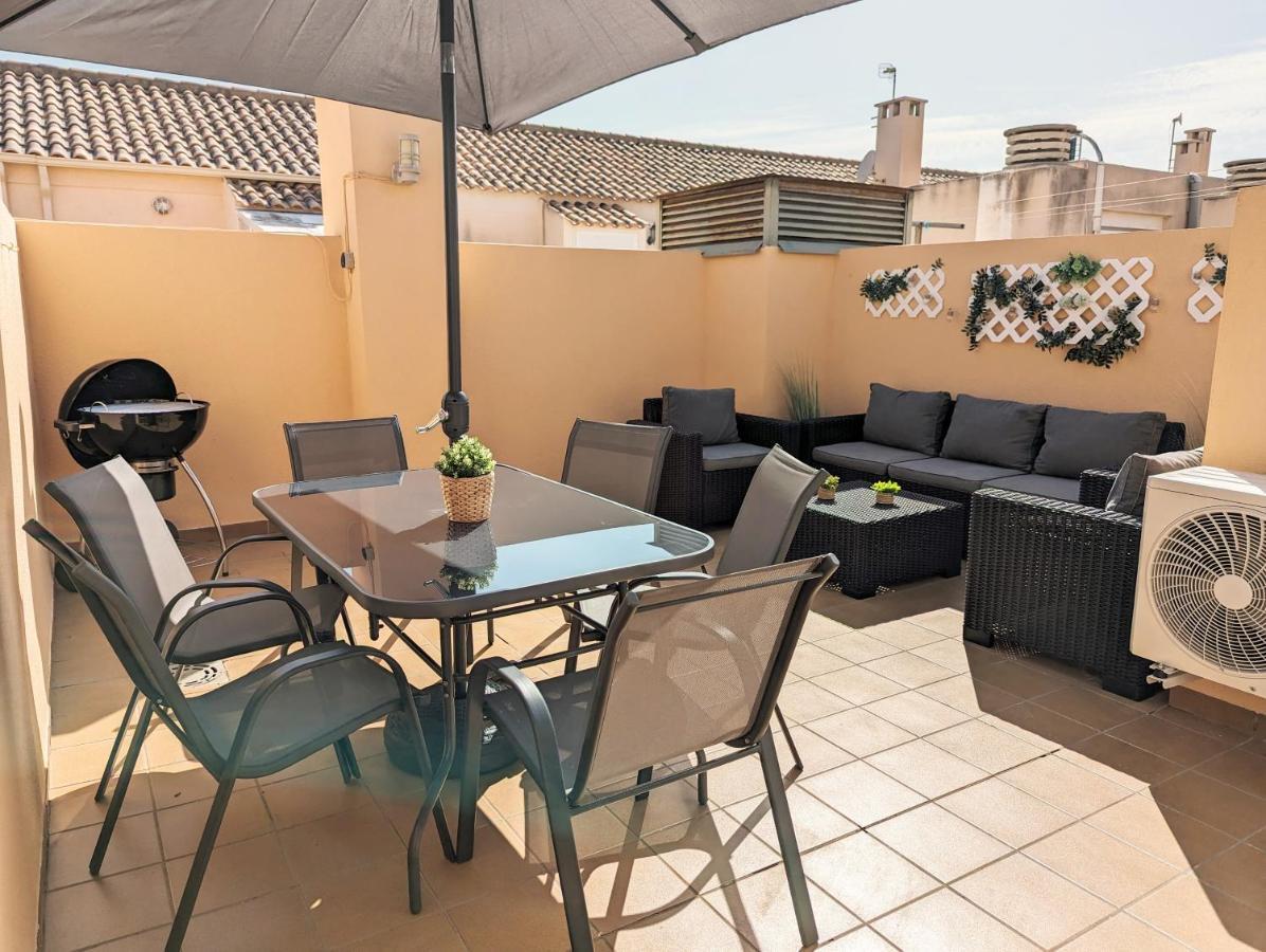 Apartamento Las Palmeras - Con Terraza, Barbacoa, Aire Acondicionado Y A 250M De La Playa! Los Alcázares Eksteriør billede